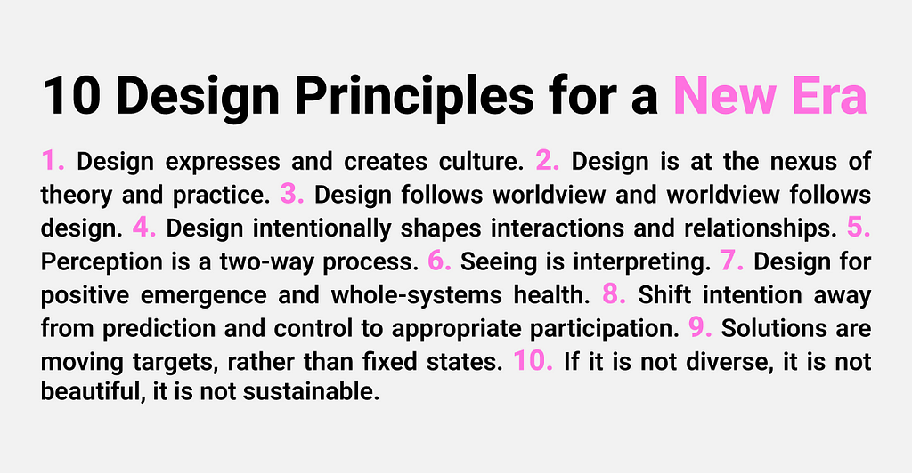 Here are 10 things every Designer should be invited to think about