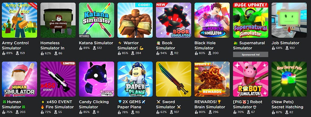 The Roblox’s creator illusion